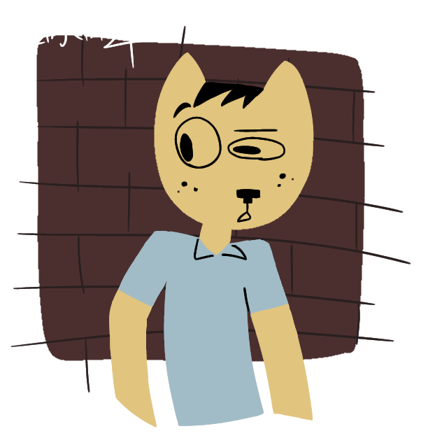 A relication of the "A Kitty Bobo Show" art style. 